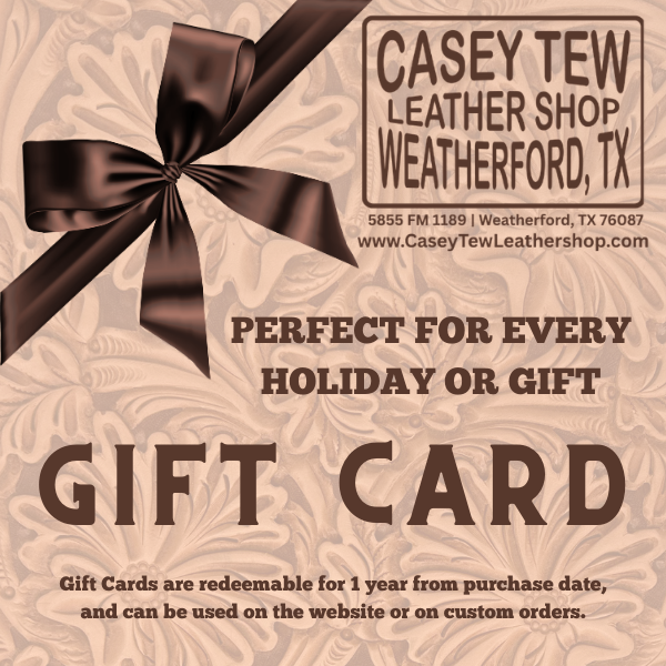 Casey Tew Leather Shop E-Gift Card
